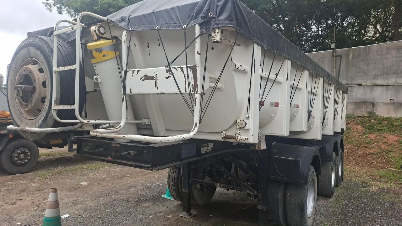 Carreta basculante caçamba randon - Foto 2