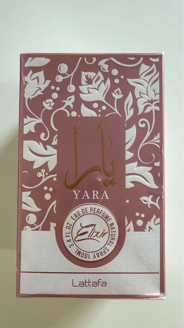 Perfume Yara Elixir EDP 100ml Lattafa original novo lacrado na
