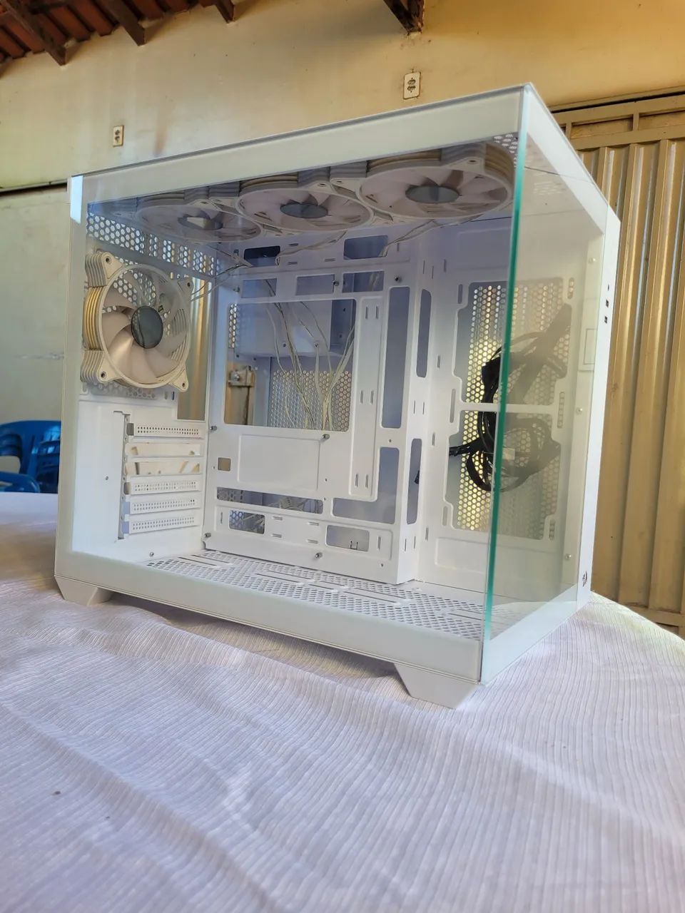 Gabinete wideload branco + ventoinhas e controladora - Foto 3