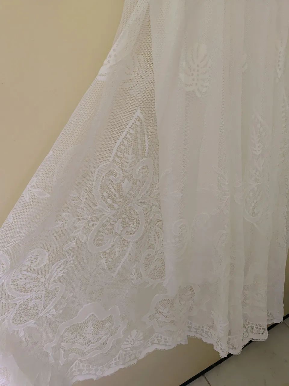 Vestido branco longo P - Foto 2