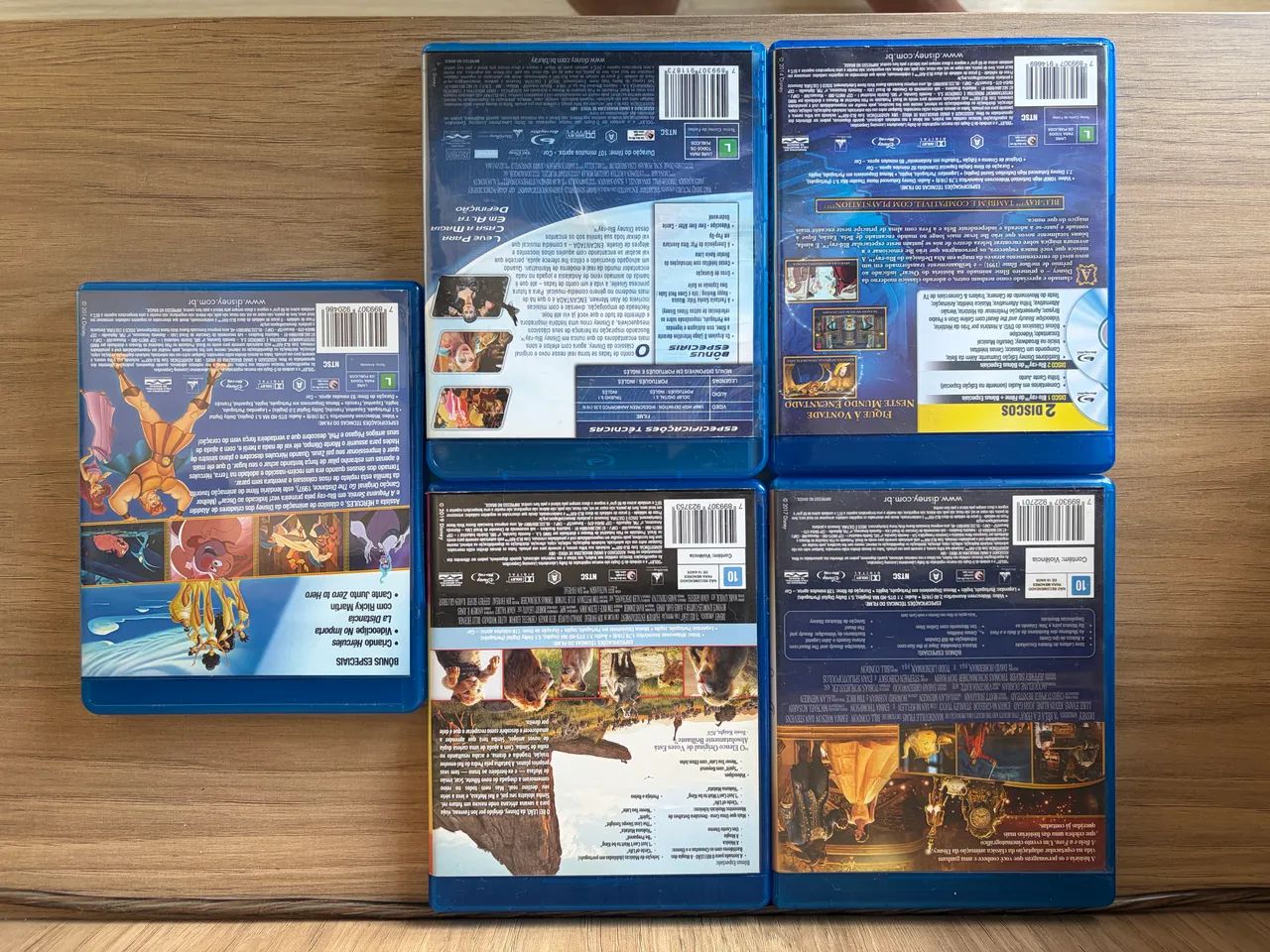 Lote 5 Filmes Disney em Blu-Ray  - Foto 2