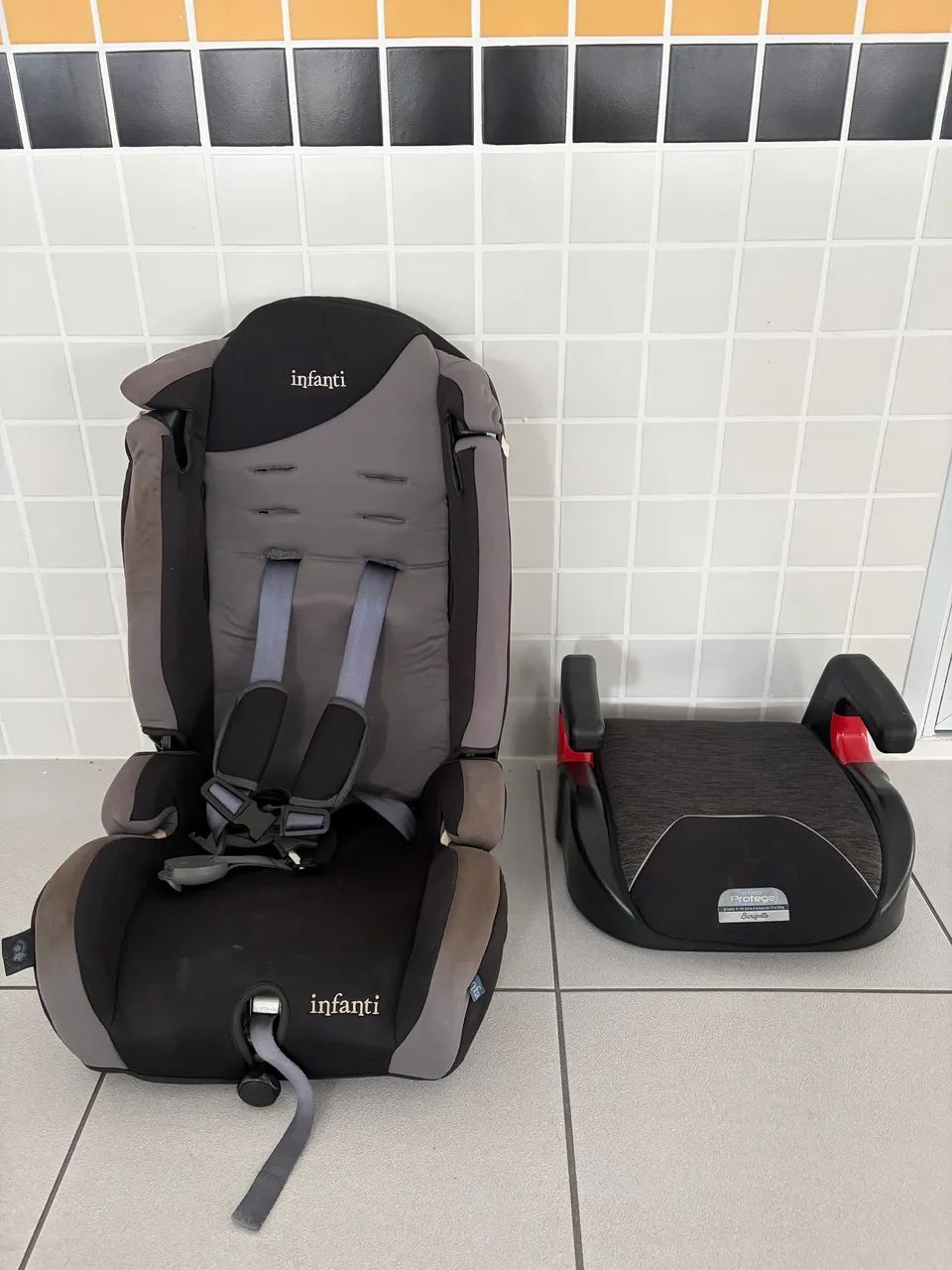 Combo Cadeirnha Infanti + Assento Burigotto 