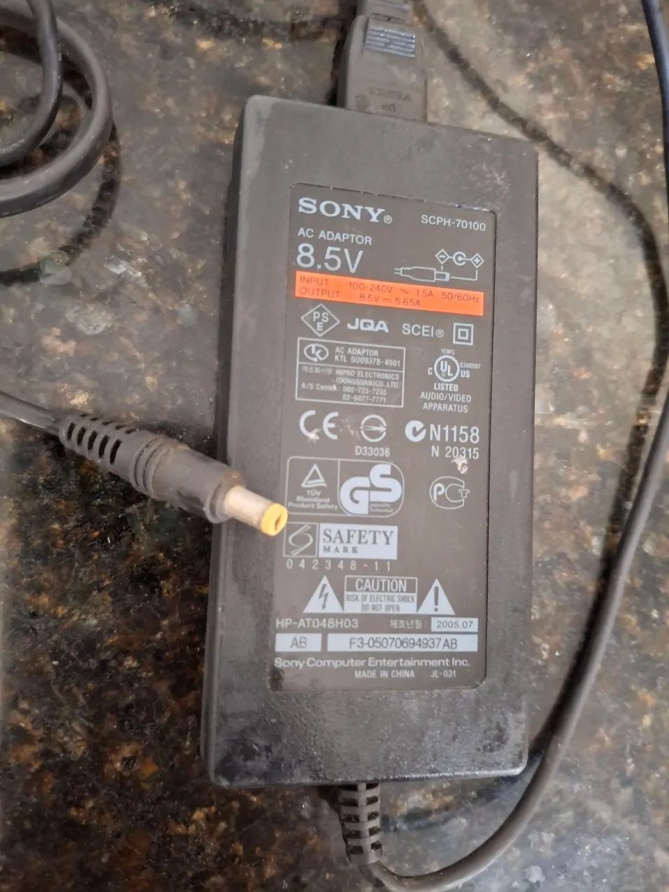 Fonte Sony 8.5V Playstation 2 
