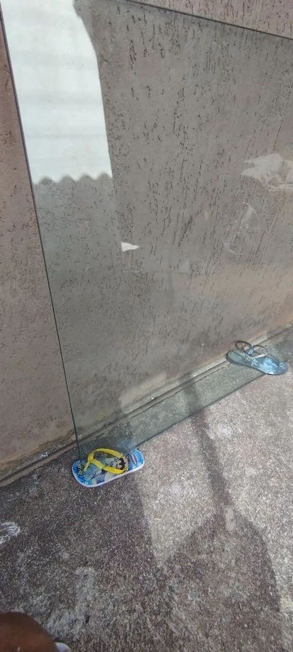 Tampo de mesa de vidro