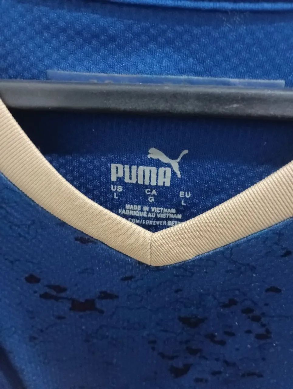 Camisa Manchester city 3° uniforme 2023, calendário chinês, tamanho G, usada. - Foto 3