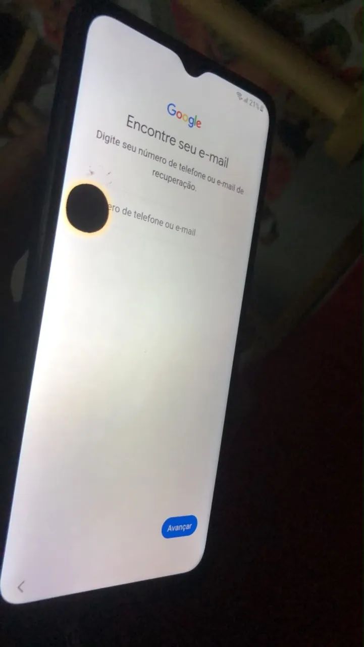 Celular m12 troco em prata masculina