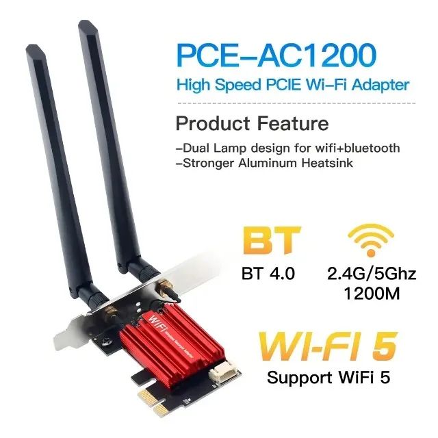 ADAPTADOR WIRELESS FENVI 4.0 NOVO LACRADO!