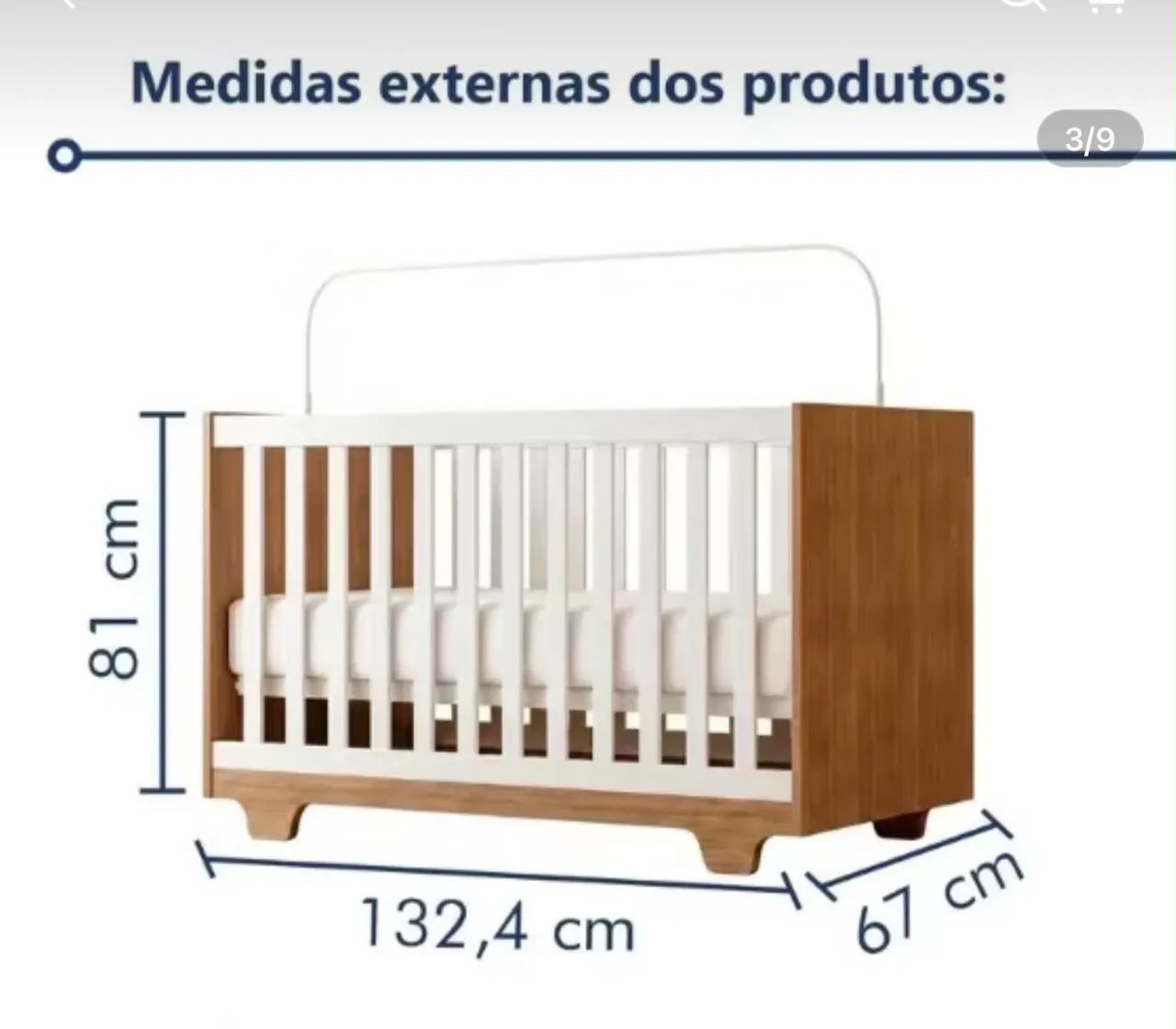 Berço americano  - Foto 2