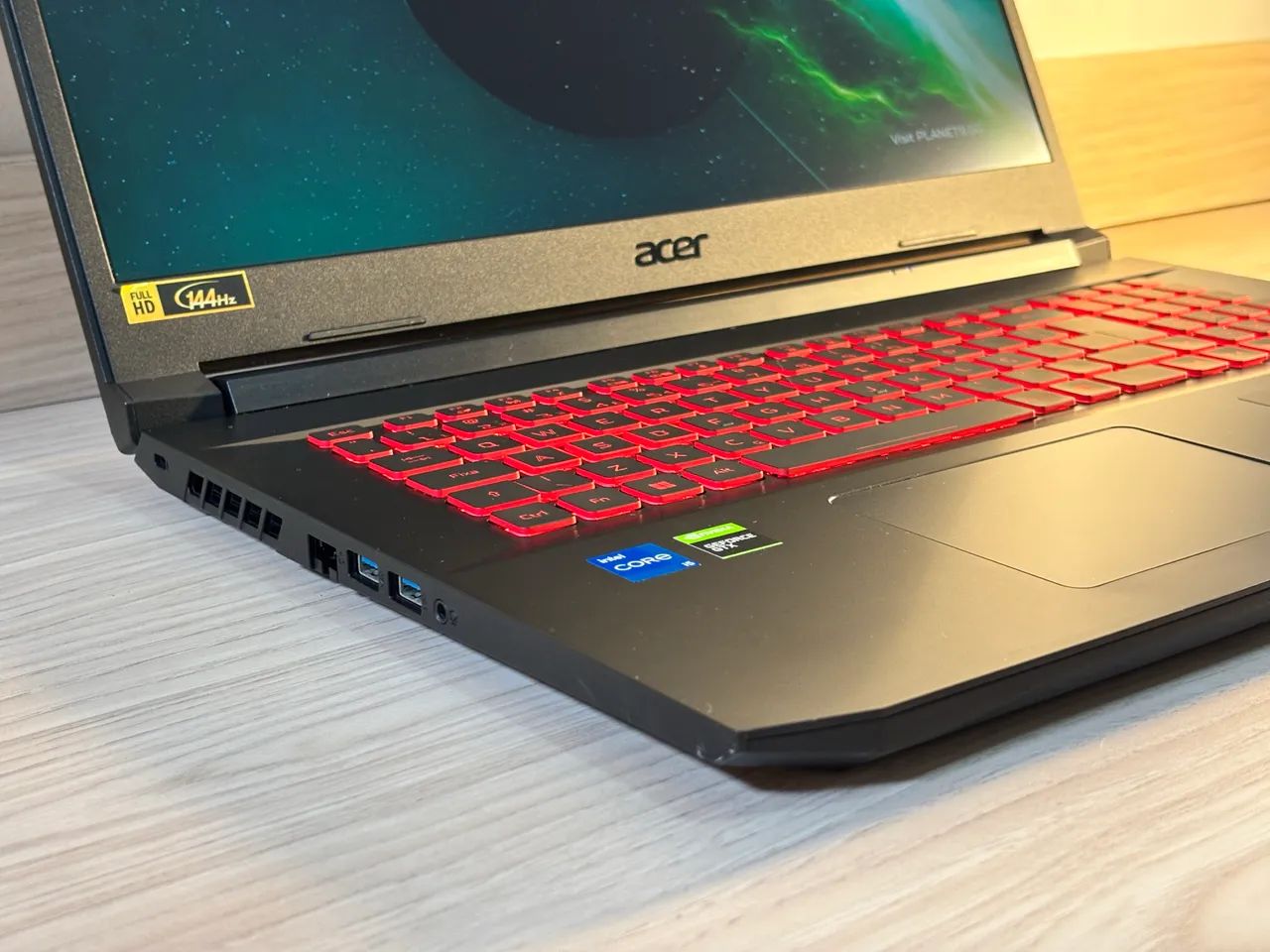 Notebook Gamer Acer Nitro 5 17 polegadas i5 11400H GTX 1650 8GB RAM 512GB SSD - Foto 2