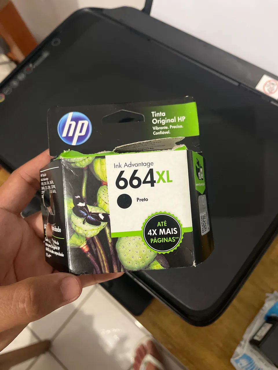 Cartucho HP 664 XL