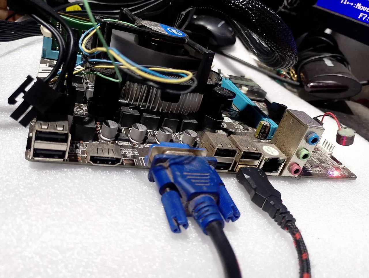 Placa mãe H55kel + processador i3 + memória  - Foto 2