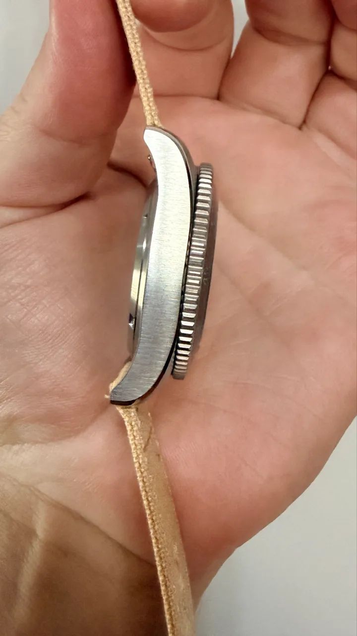 Relógio Deep Blue Skin Diver 300m Automático Bezel Cerâmica como