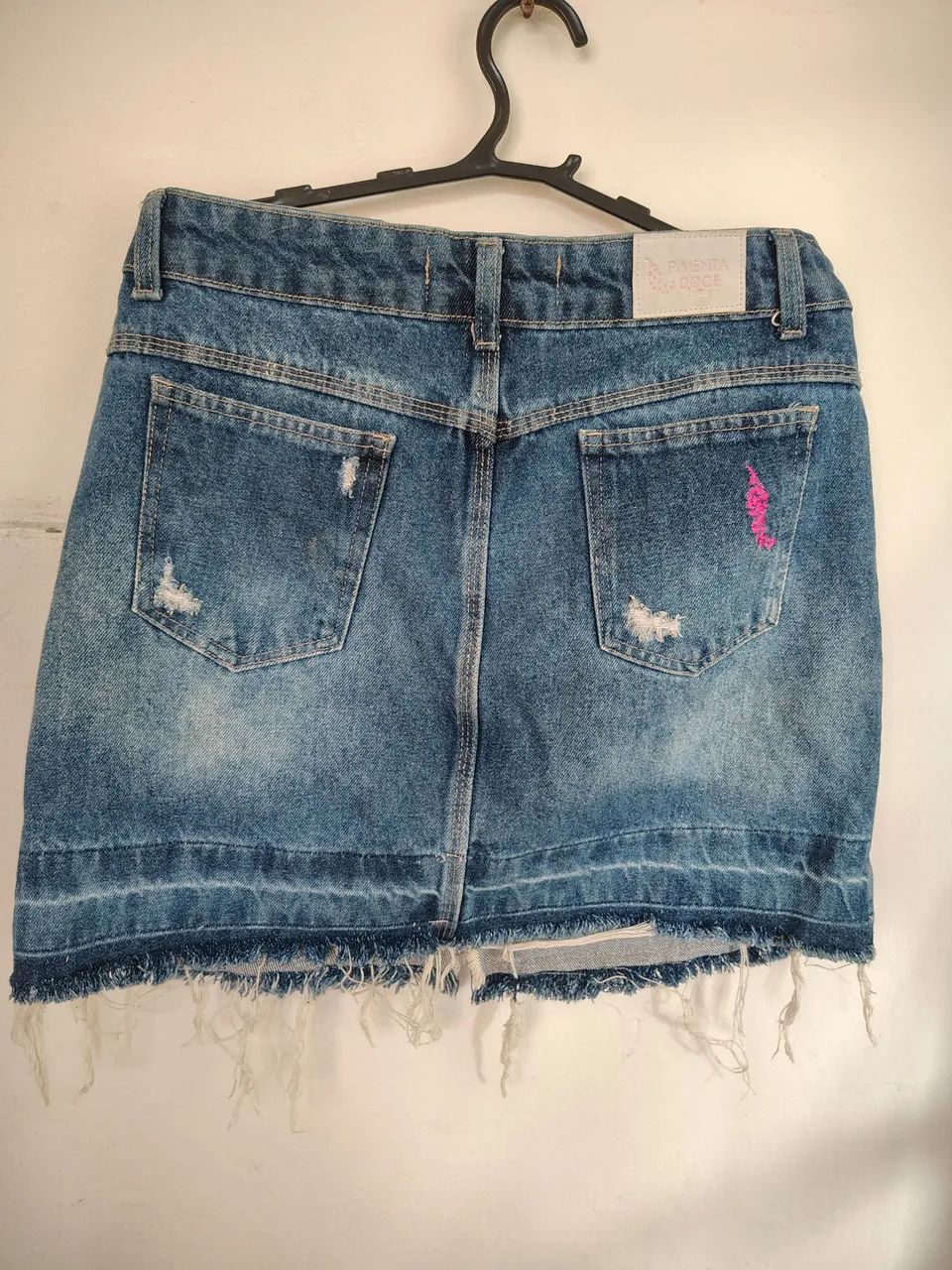 Saia jeans desapego  - Foto 2