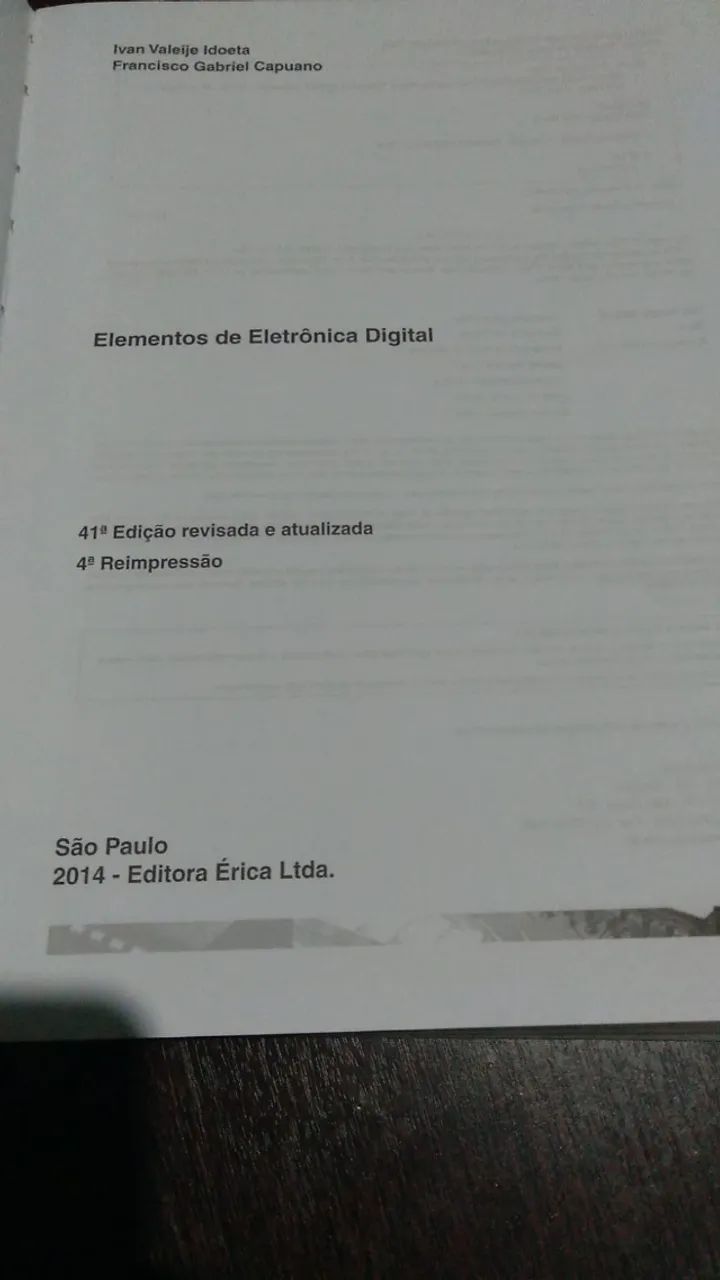 Elementos de Eletrônica Digital - Foto 2