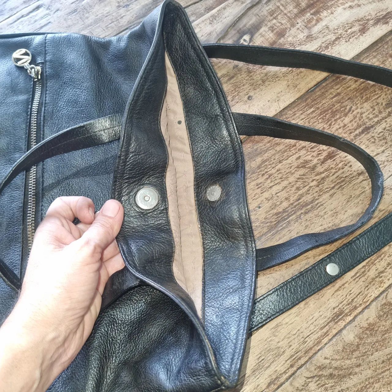 Bolsa arezzo couro legítimo  - Foto 4