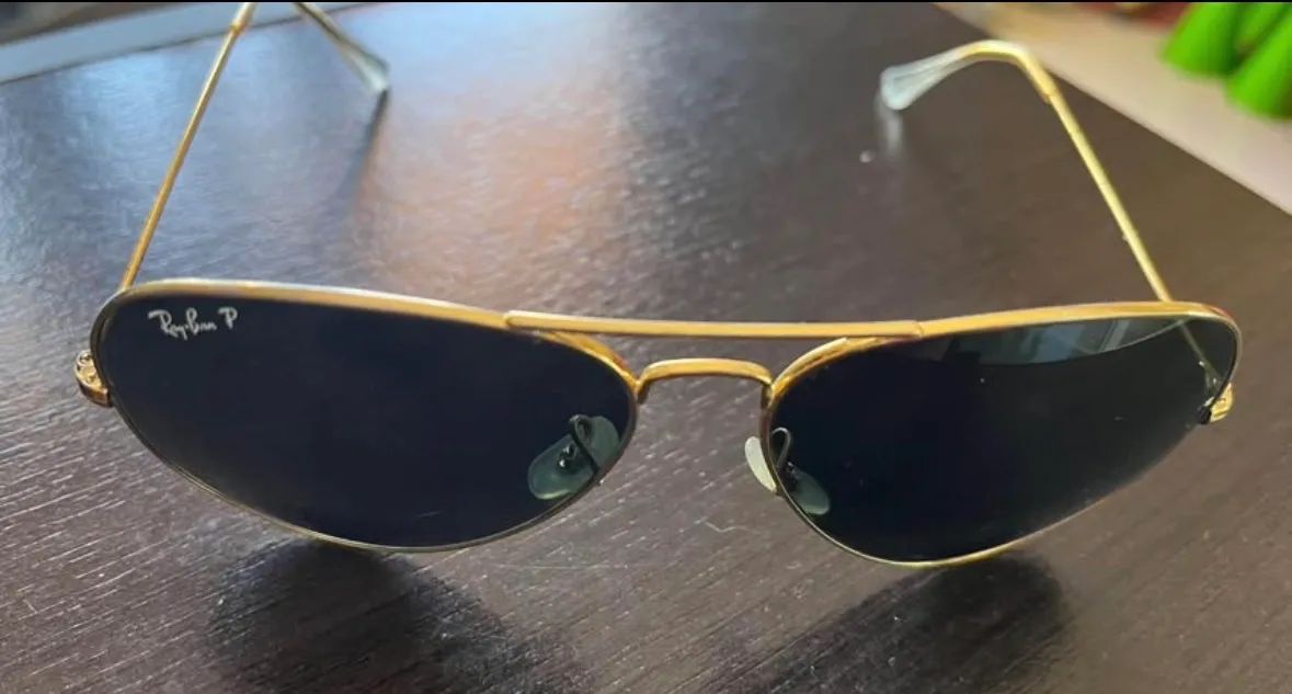 Óculos Ray Ban aviator original