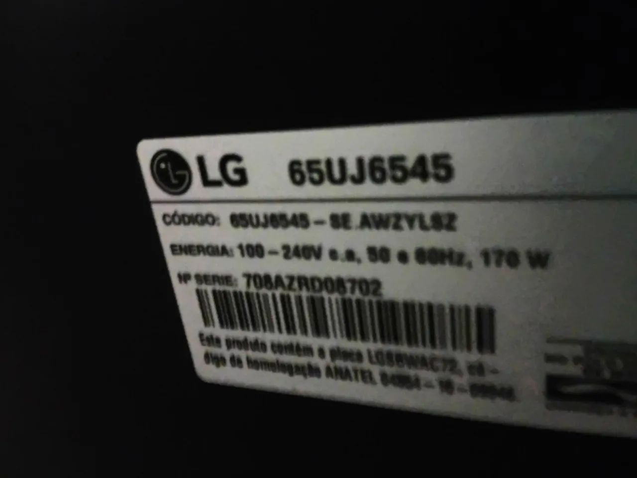 Smart TV lg 65 polegadas 4k  - Foto 5