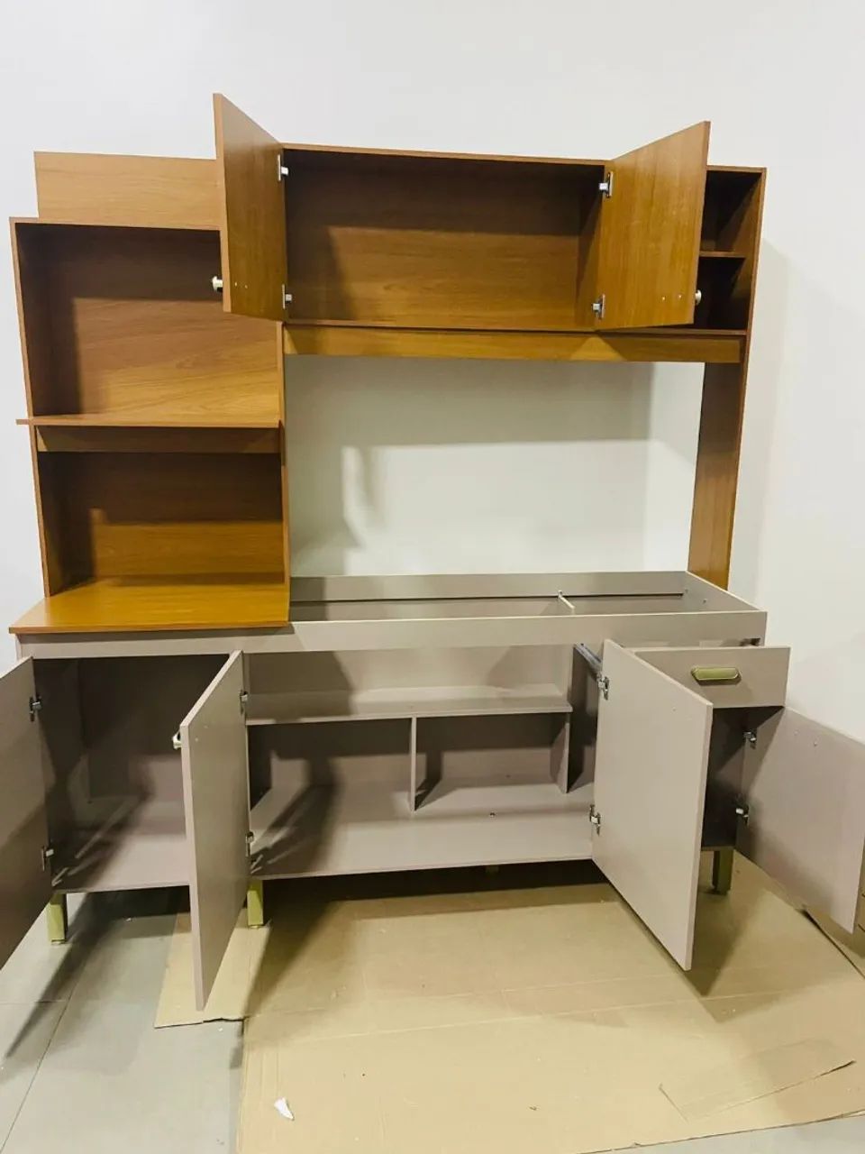 Cozinha compacta com espaço para micro e forno nova. - Foto 3