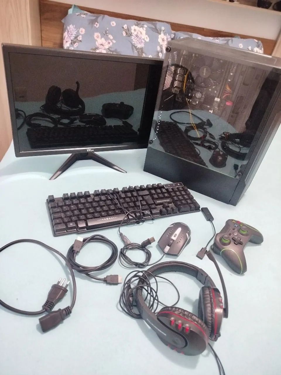 Computador gamer completo + controle  - Foto 3