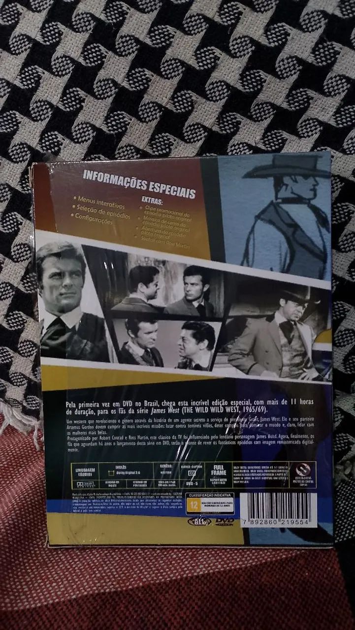 DVD James West - DVD, Blu-Ray e Vídeo Cassete - Jardim Cumbica