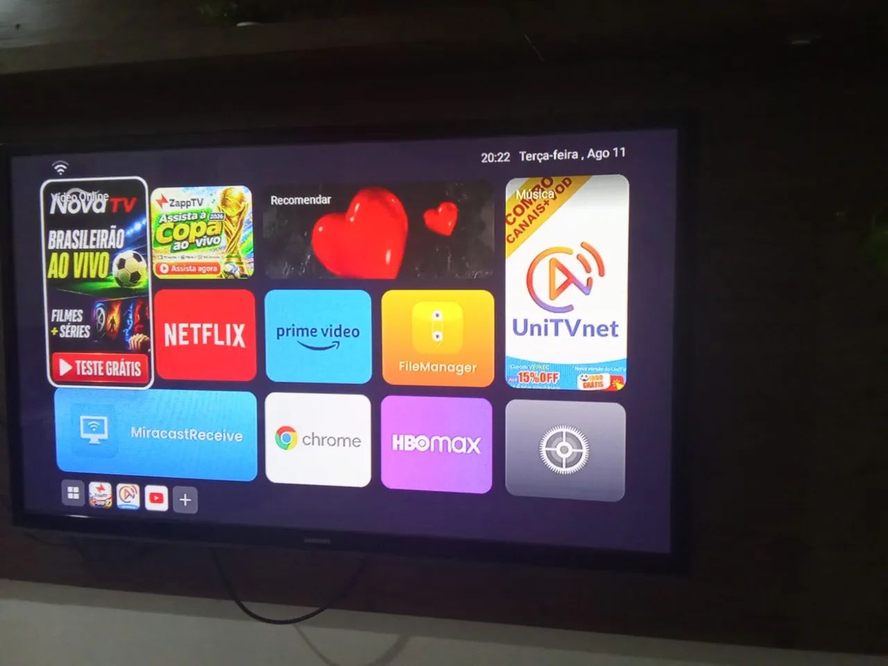 TV 50 polegadas Samsung  Divido no cartão de crédito! - Foto 2