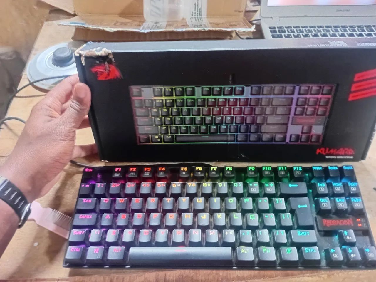 Vendo Kit teclado e mouse gamer  - Foto 2
