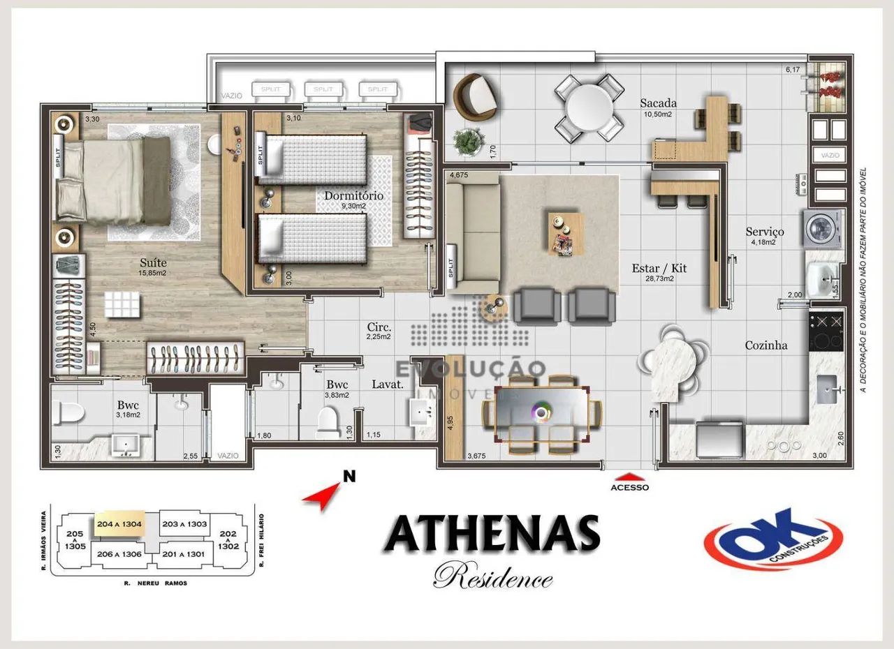 Apartamento de alto padrão entregue recentemente no coração de Campinas - Foto 4