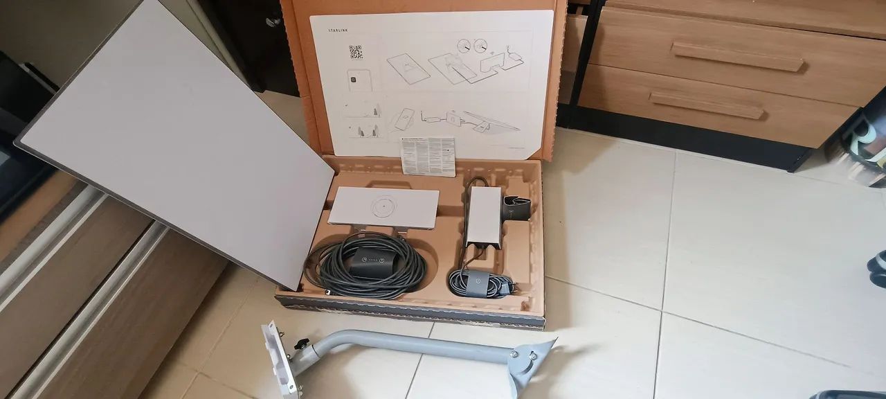Starlink V4 Gen 3 Completa + Suporte Sky
