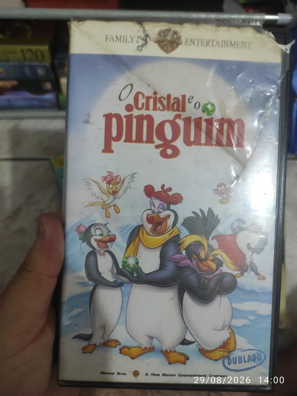 VHS o cristal e o pinguim 