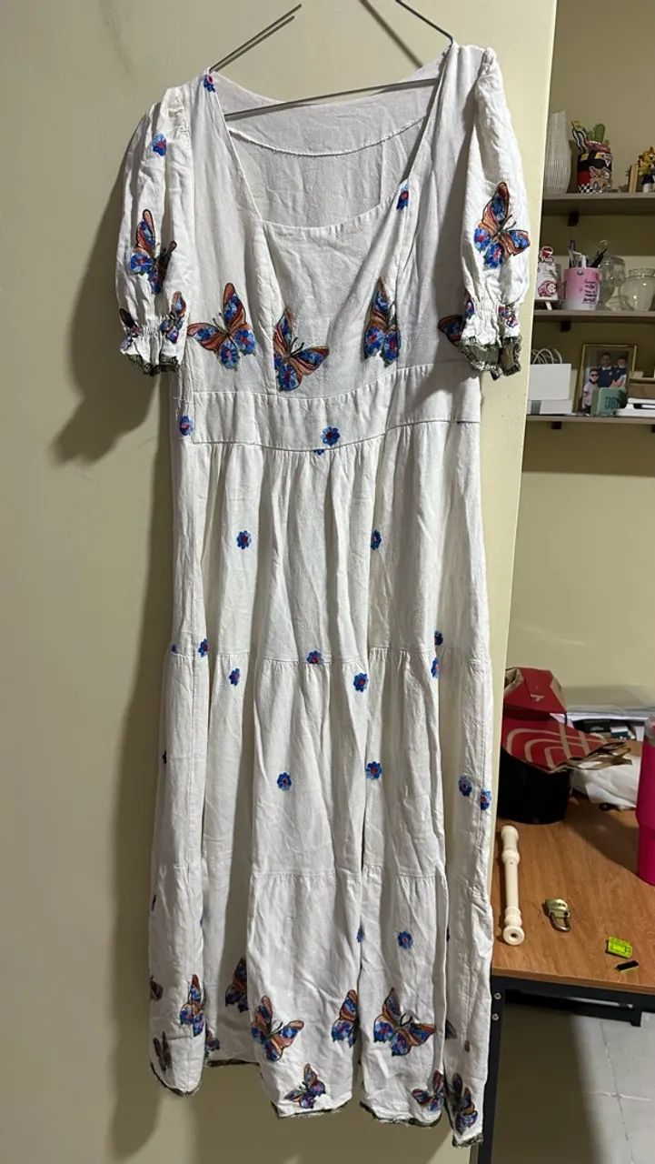 Vestido com bordado - Foto 3
