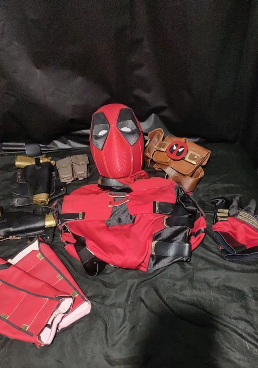 Cosplay fantasia do Deedpool original 