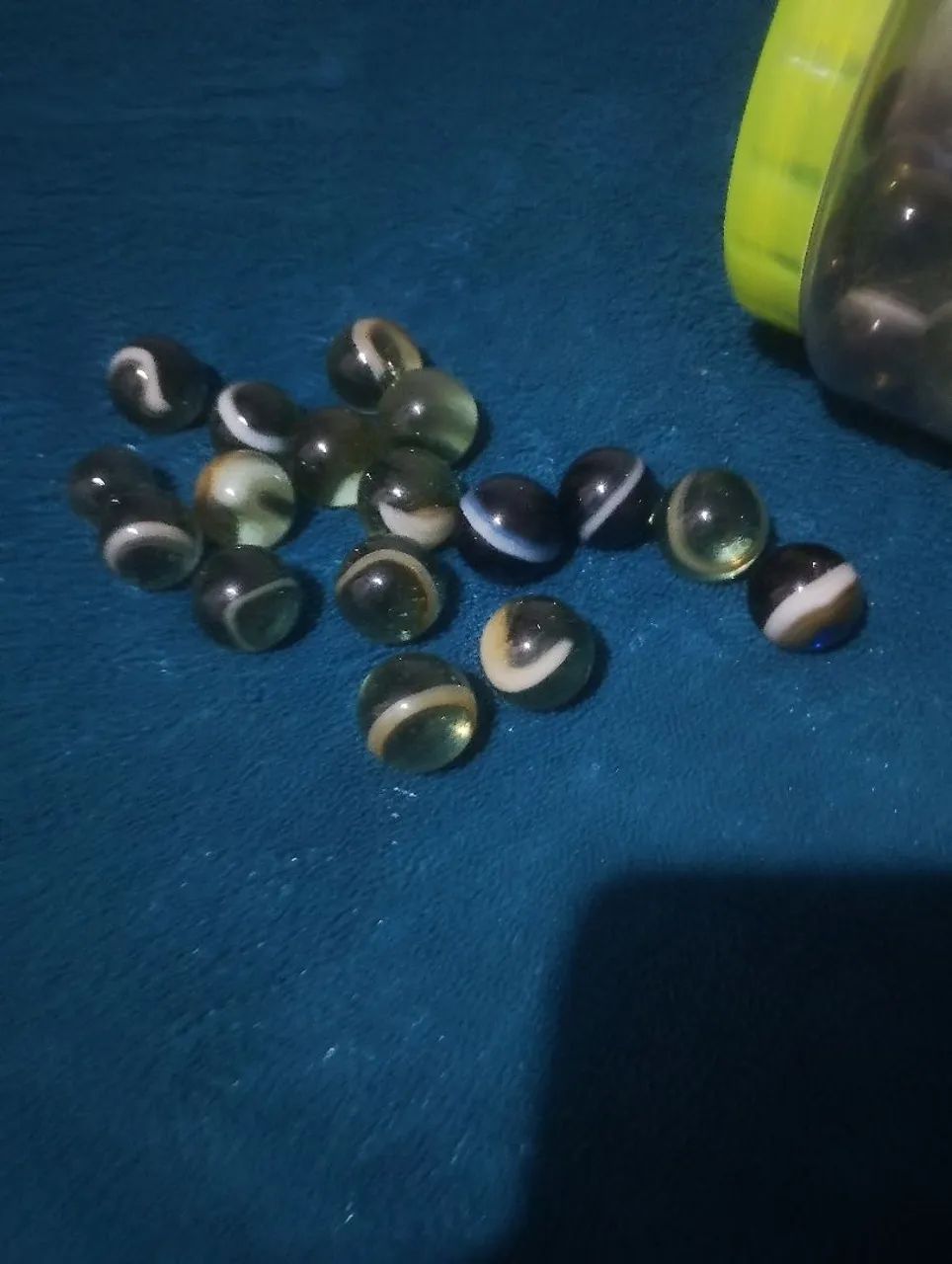 Bolinhas de gude antigas