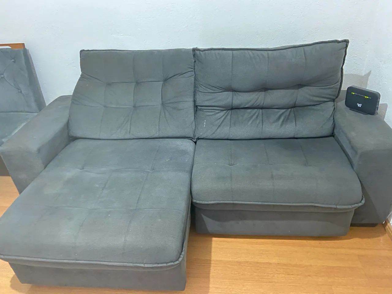 Vendo sofá retrátil reclinável  - Foto 3