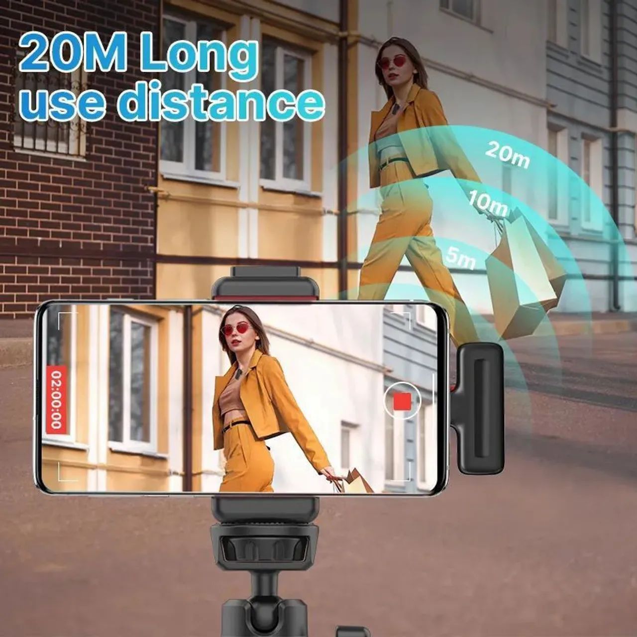 Microfone De Lapela Ulanzi J12 Premium (Original e Lacrado) - Foto 3