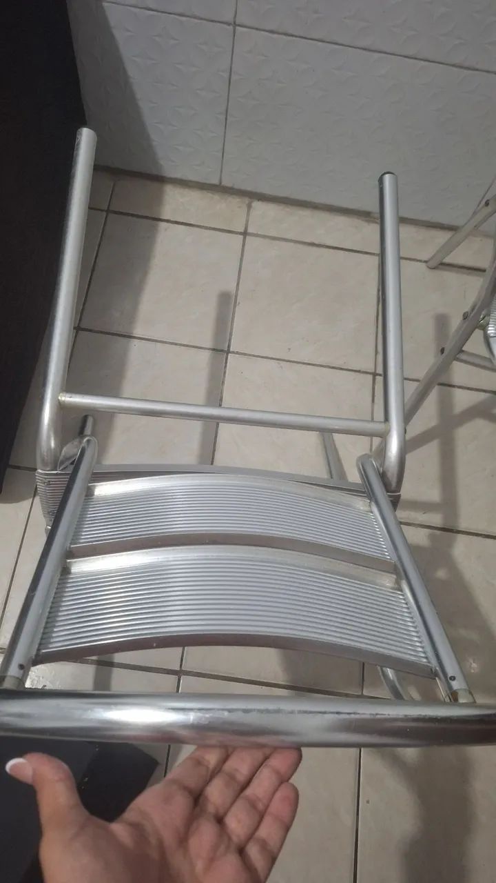 Cadeiras de alumínio para salas/terraço  - Foto 3
