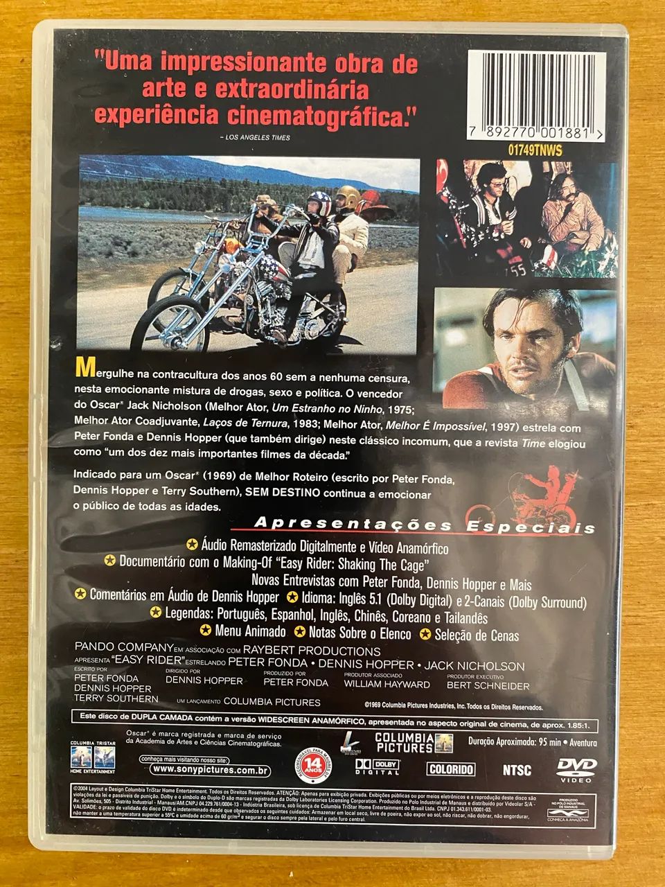 DVD Easy Rider (Sem Destino) - Foto 2