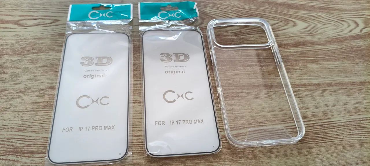 CAPA+2 PELÍCULAS IPHONE 17 PRO MAX