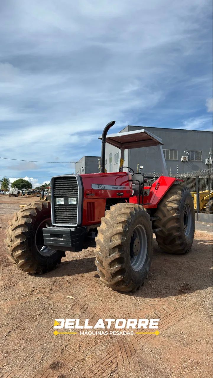 MASSEY FERGUSON 660 2002 TRATOR REVISADO PRONTO PARA TRABALHAR - Foto 5