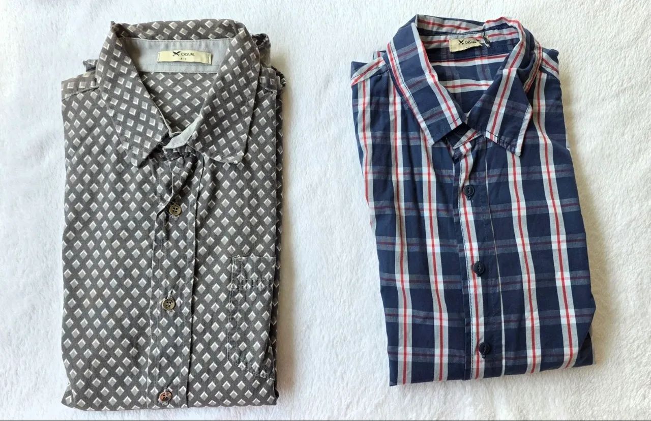 Lote de 7 camisas masculinas Hering e TNG - Foto 5