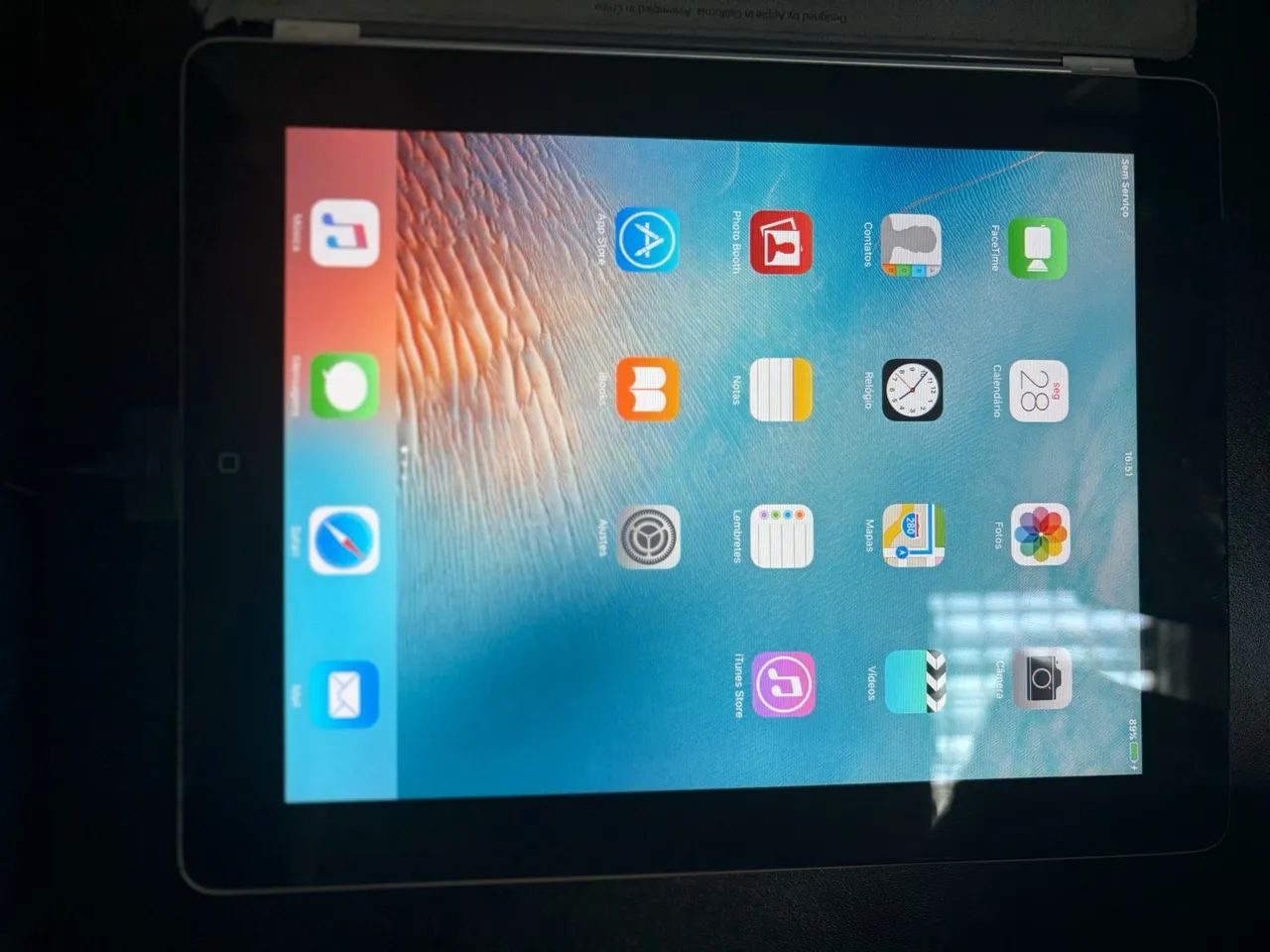 ? iPad Apple 16GB - Modelo MC773BZ/A - iOS 9.3.5