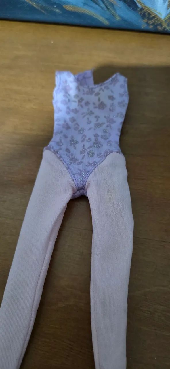 Collant barbie para boneca ballet roupinha - Foto 2
