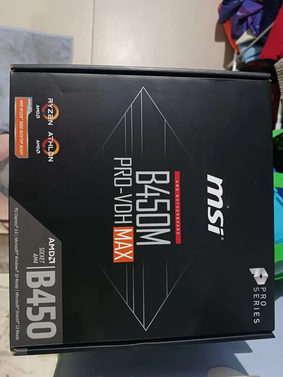 Placa Mãe MSI B450 PRO VDH MAX