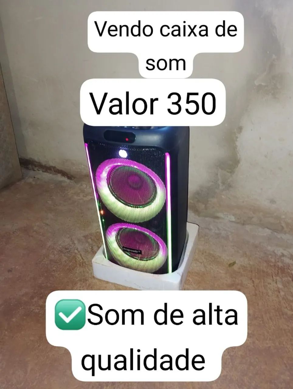 Vendo caixa de som