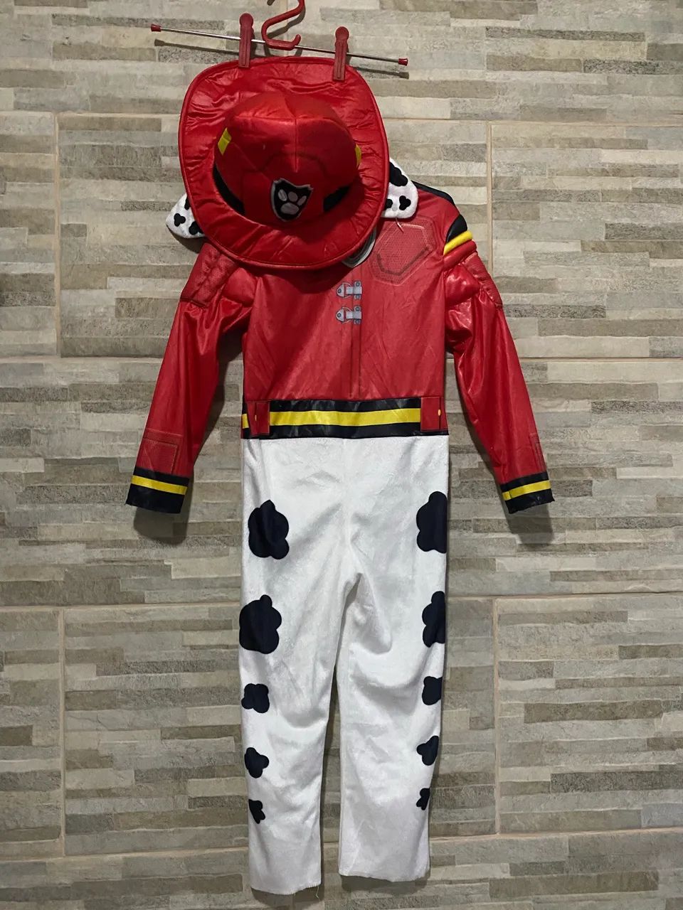 Fantasia da patrulha canina Marshall infantil  - Foto 2