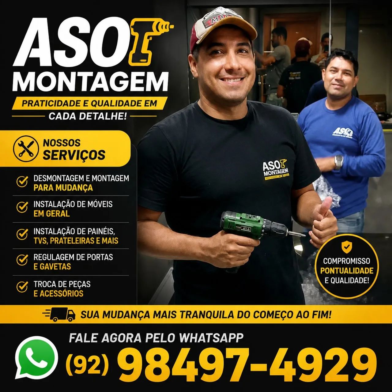 Montador de móveis indicado