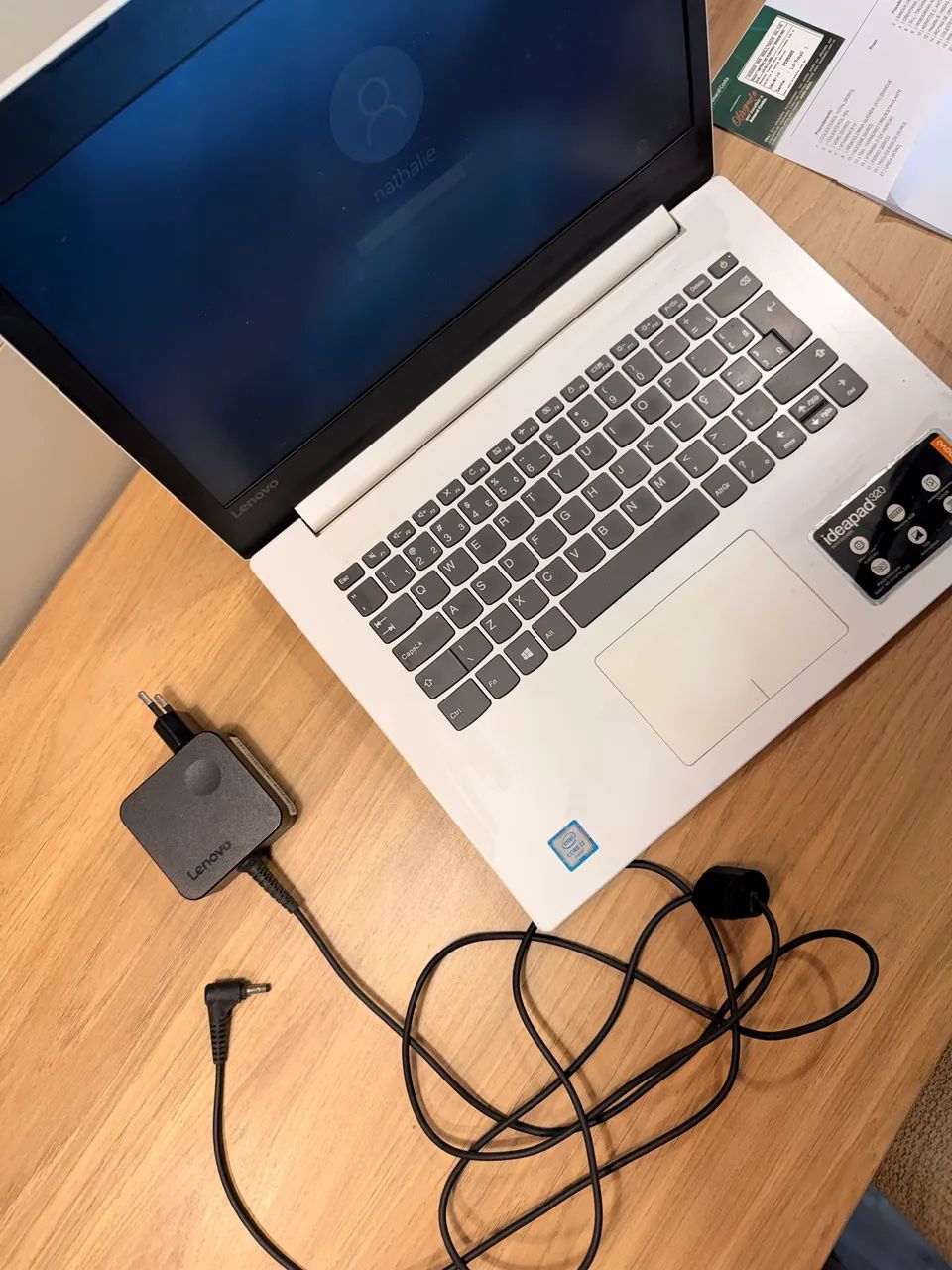 NOTEBOOK LENOVO BRANCO IDEAPAD 320 intelcore i3 4g memória 500GB - Foto 5