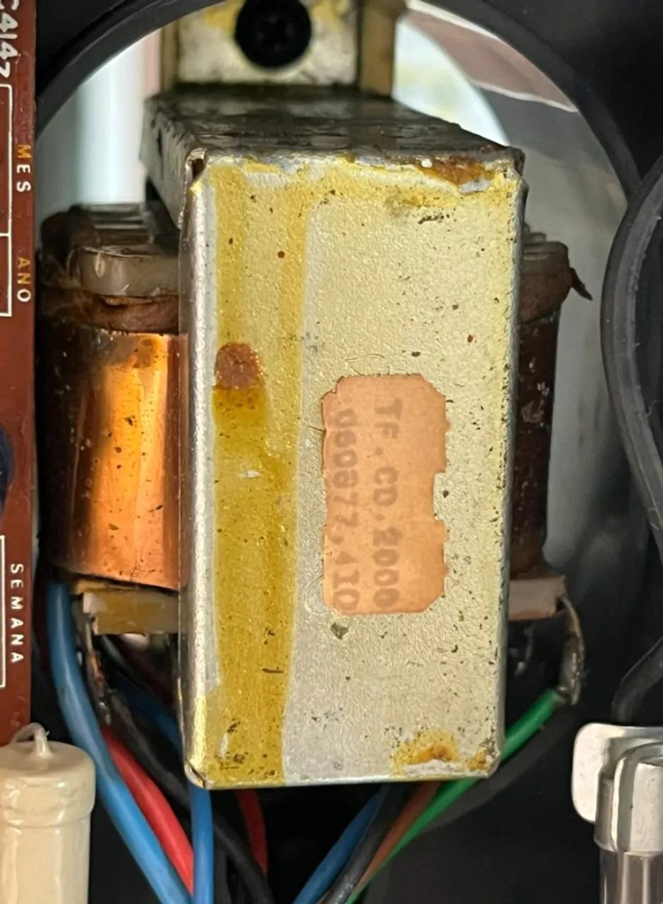 Tape Deck Gradiente S-125 - Transformador