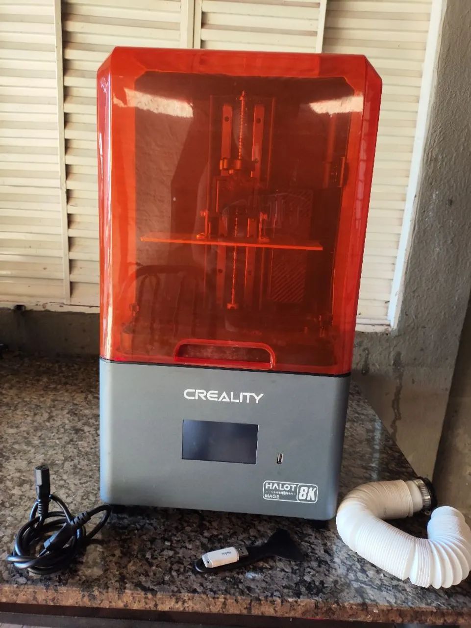 Vendo impressora 3d creality 8k e máquina de cura da creality - Foto 3