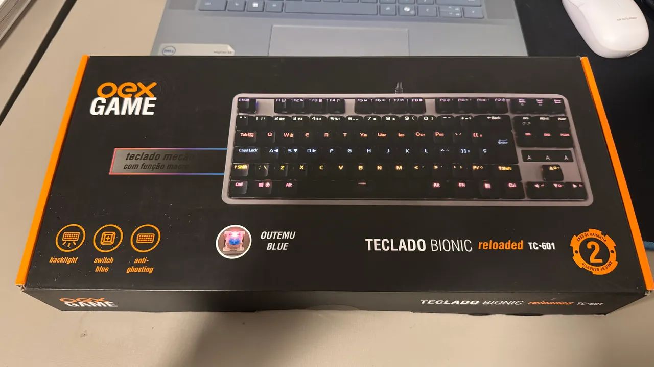 Teclado Bionic reloaded TC 601 - oex game - Foto 2
