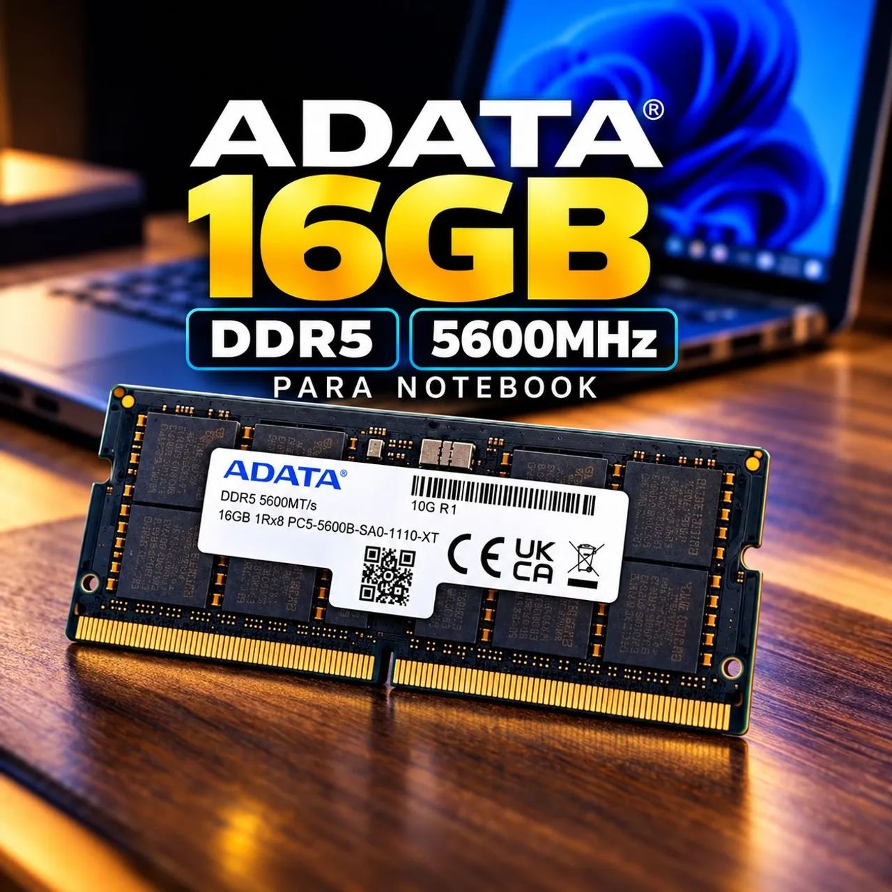 Memória RAM 16gb DDR5